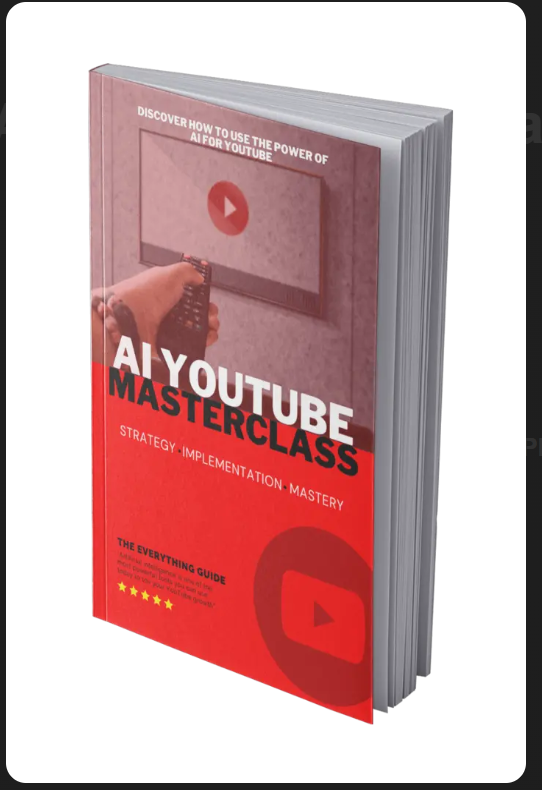 AI YouTube Masterclass book cover